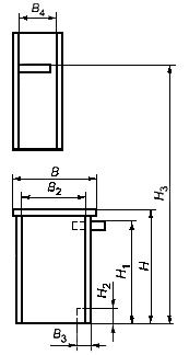 ГОСТ 13025.1-85 Мебель бытовая. Функциональные размеры отделений для хранения (с Изменениями N 1, 2, 3)